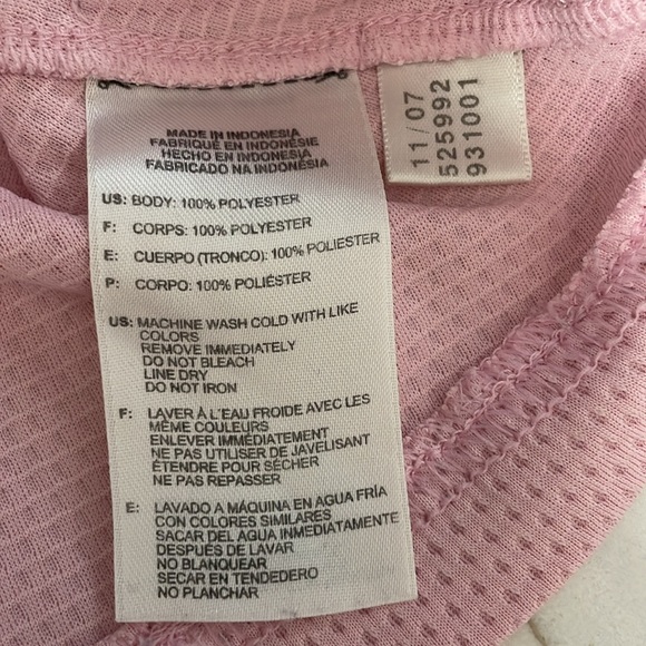 Pale Pink Adidas Jersey Woman's - Picture 5 of 6